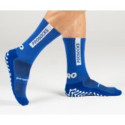 Meia de Futebol Antiderrapante Pro Socks UltraGrip Azul